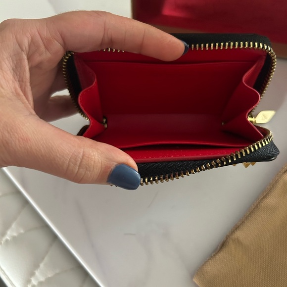 Christian Louboutin studded black small wallet - Picture 4 of 9